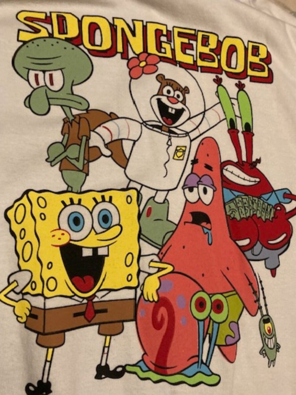 Nickelodeon SpongeBob Retro Hoodie - RARE!